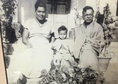 bibhuti with son and brother
