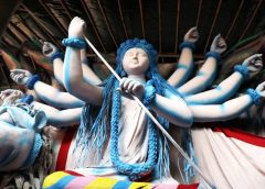 durga making