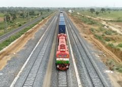 goods train and eastern rail