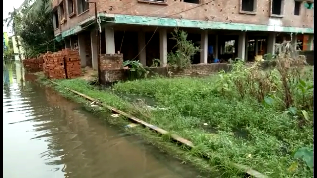 Barasat water logging