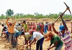 Hundred days of work in west bengal