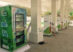 Charging kiosks