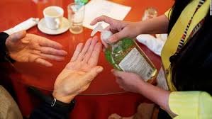 alive coronavirus in human skin