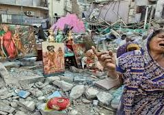 demolish temple