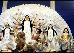 madhyamram durga puja