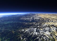 himalayas and space