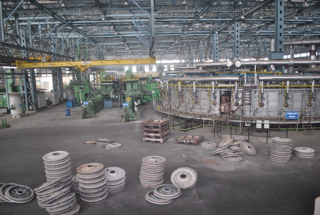 rail wheel plant
