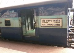 black train