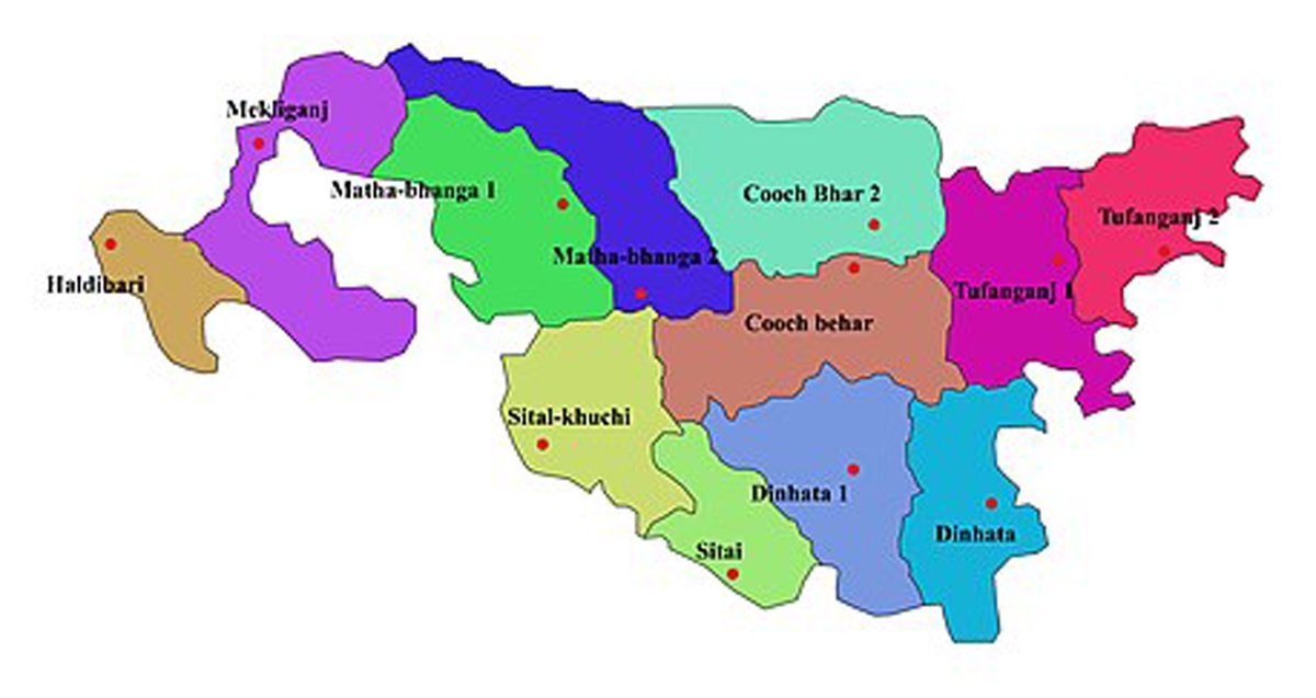 Cooch Bihar Map
