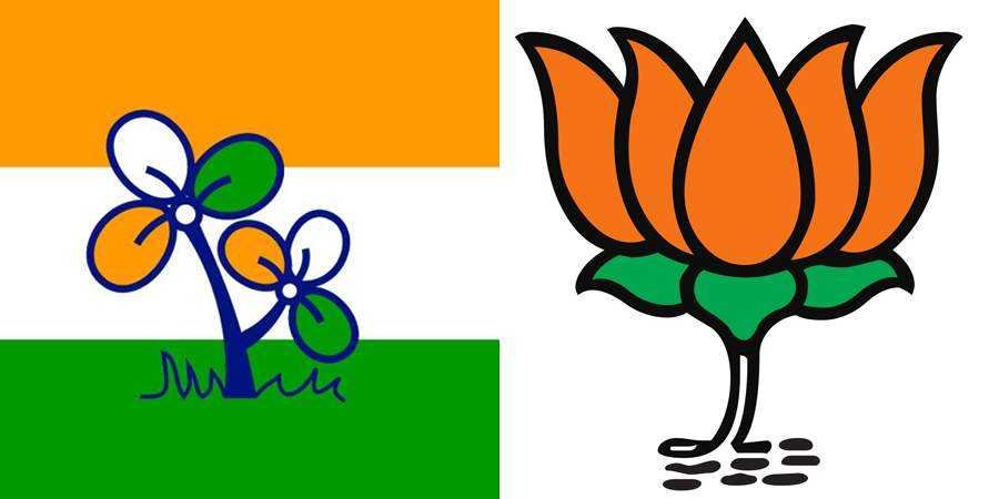 TMC-BJP Flag-2