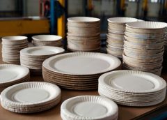 plates and paper